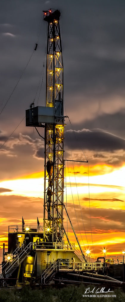 After The Storm II Top - Bob Callender Fine Art oil and gas art