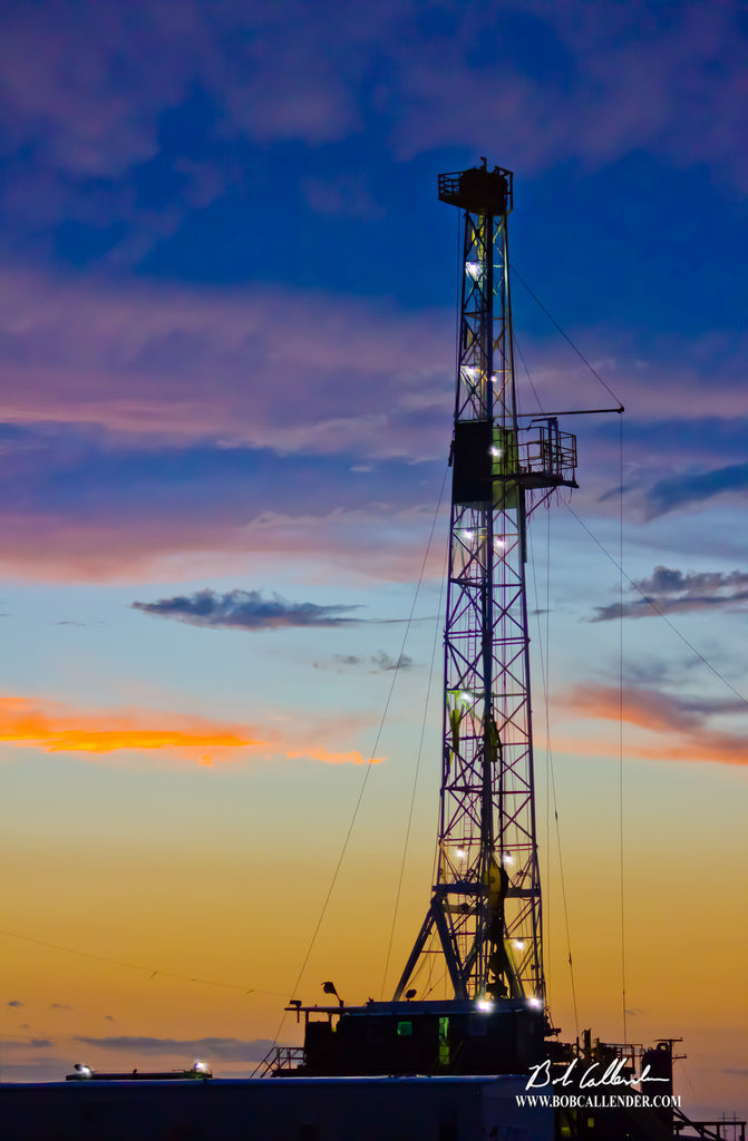 Big Skies Artist: Bob Callender - Bob Callender Fine Art oil and gas art