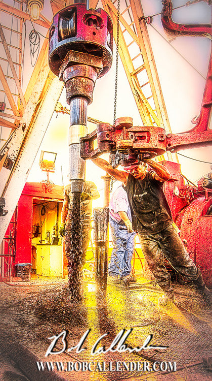 Black Gold Artist: Bob Callender - Bob Callender Fine Art oil and gas art
