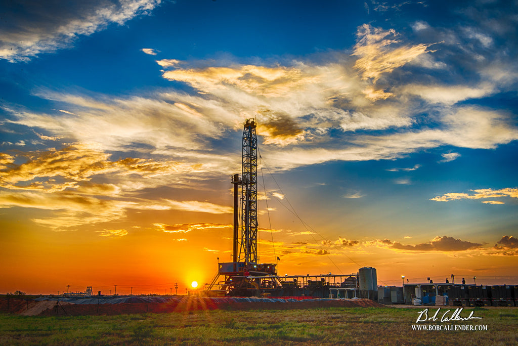 Changing Colors Artist: Bob Callender - Bob Callender Fine Art oil and gas art