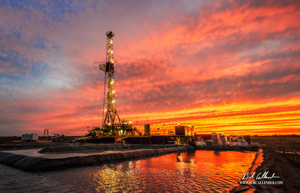 Reflections from a Viking Artist: Bob Callender - Bob Callender Fine Art oil and gas art