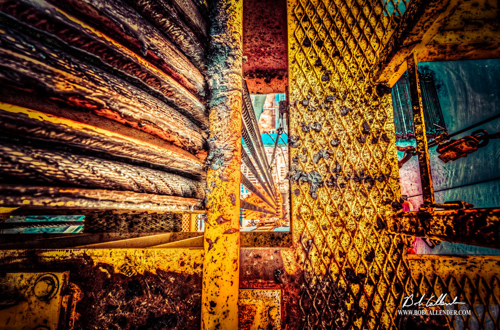 Working the Crown Artist: Bob Callender - Bob Callender Fine Art oil and gas art