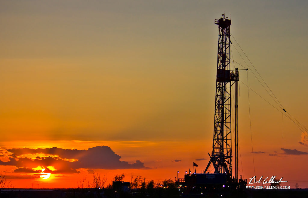 Beauty of West Texas 2 Artist: Bob Callender - Bob Callender Fine Art oil and gas art