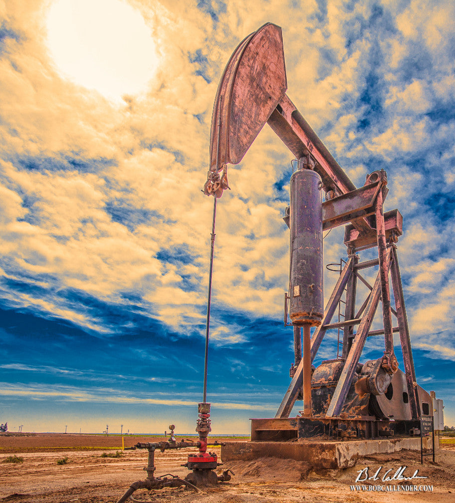Breakthrough - Bob Callender Fine Art oil and gas art