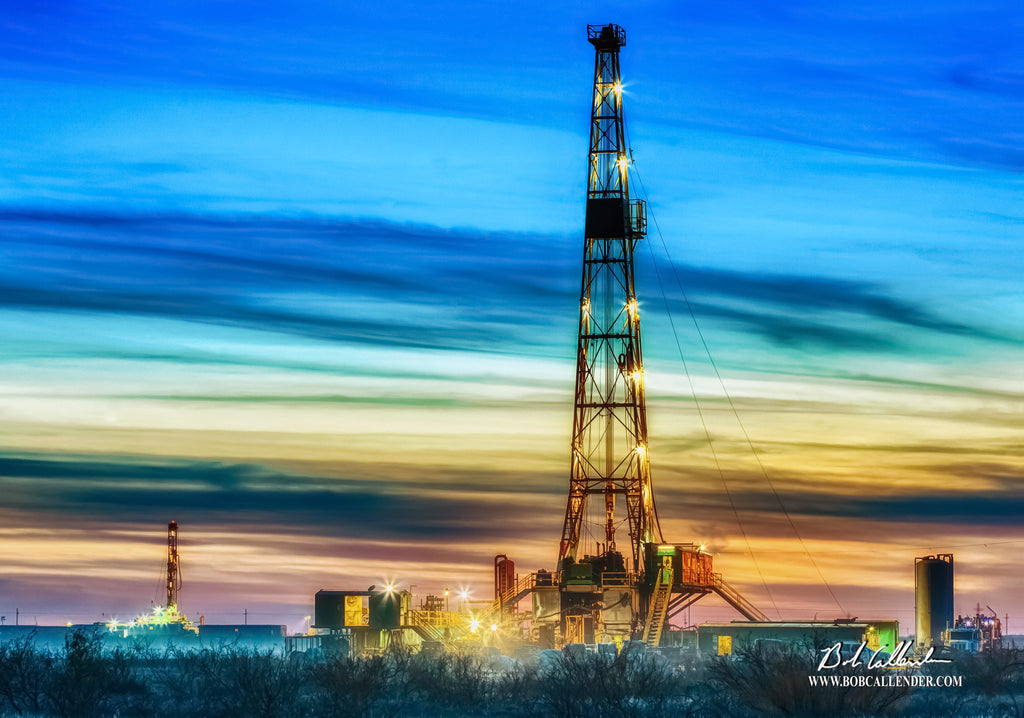 Brilliance Artist: Bob Callender - Bob Callender Fine Art oil and gas art