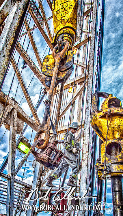 Cable Artist: Bob Callender - Bob Callender Fine Art oil and gas art