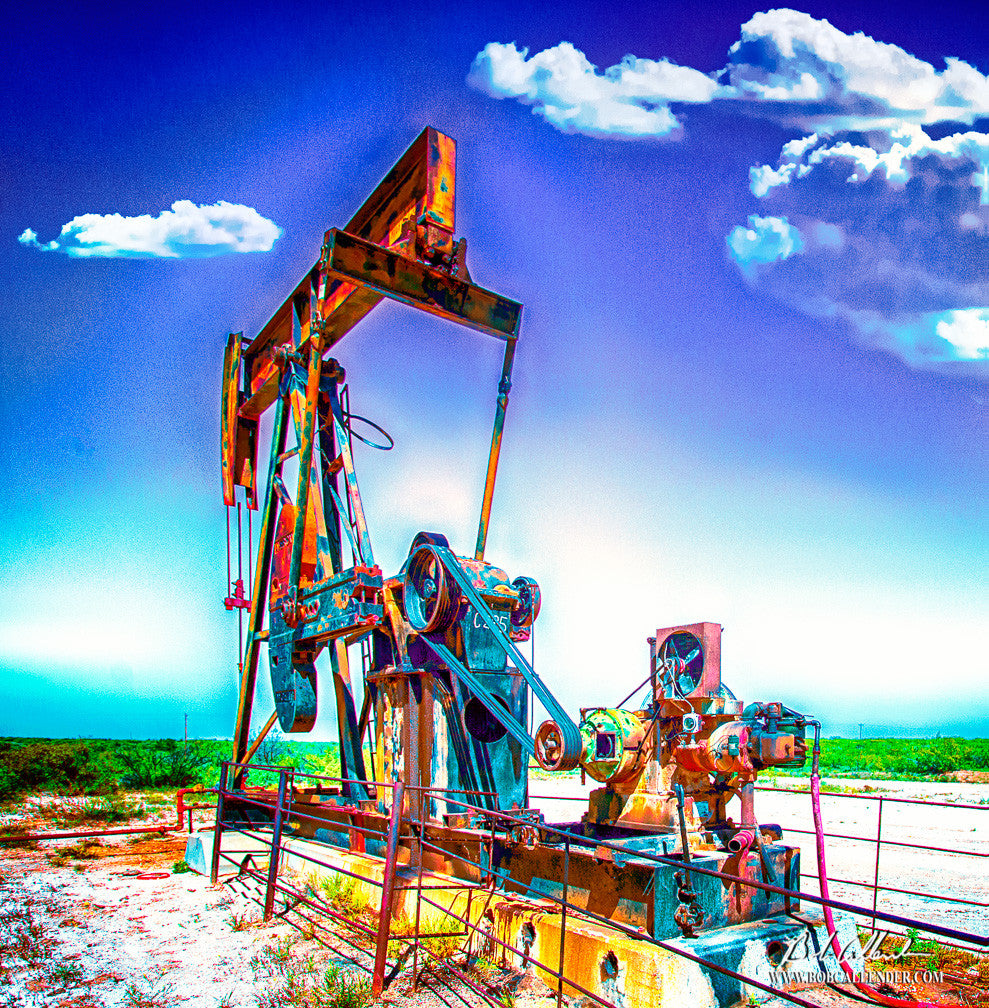 Enduring by Bob Callender - Bob Callender Fine Art oil and gas art