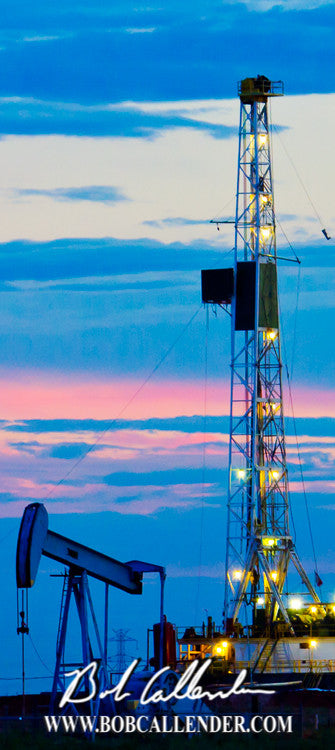 painted_sky Artist: Bob Callender - Bob Callender Fine Art oil and gas art