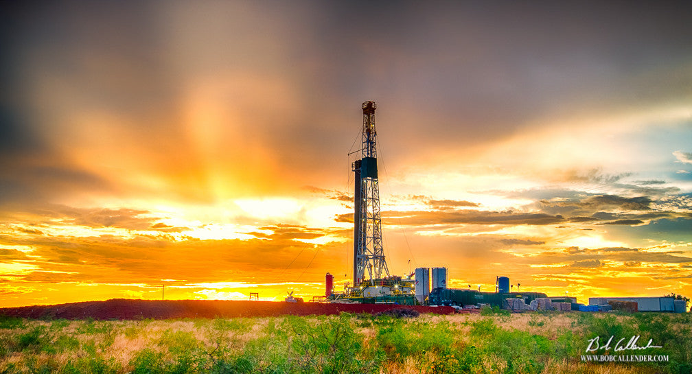 Sunny Expectations Top - Bob Callender Fine Art oil and gas art
