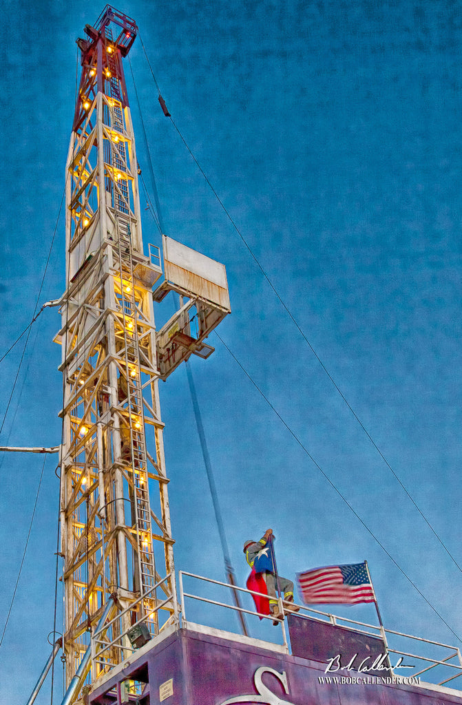 Texas Oil Artist: Bob Callender - Bob Callender Fine Art oil and gas art