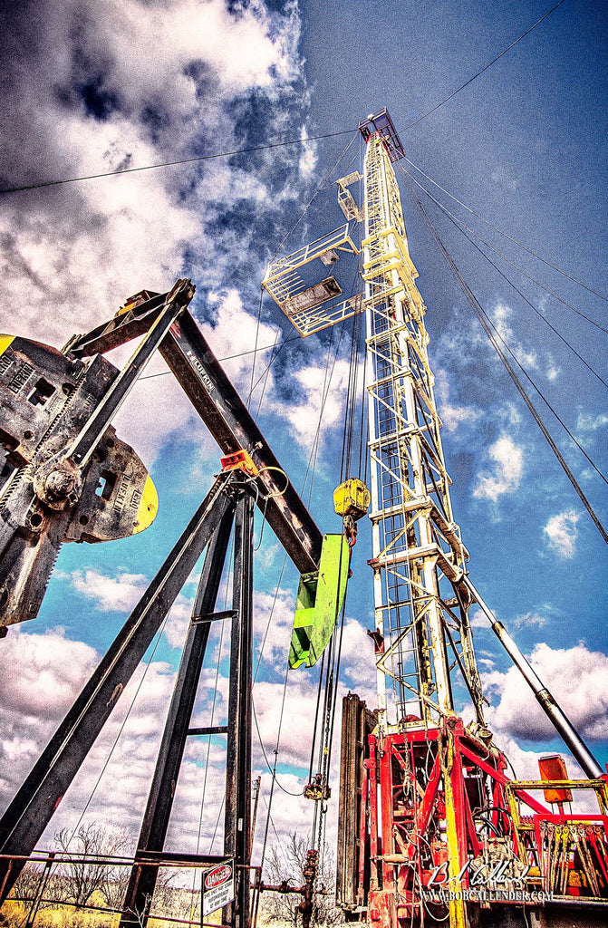 Workin' Liberty Artist: Bob Callender - Bob Callender Fine Art oil and gas art
