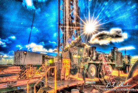 Integrity Oil 7 - Bob Callender Fine Art oil and gas art