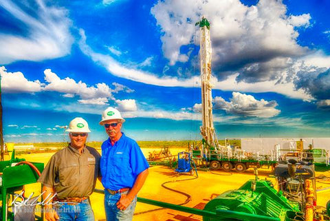 Integrity Rig 44 - Bob Callender Fine Art oil and gas art