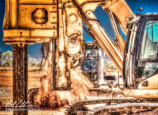 Integrity Surface Drill8 - Bob Callender Fine Art oil and gas art