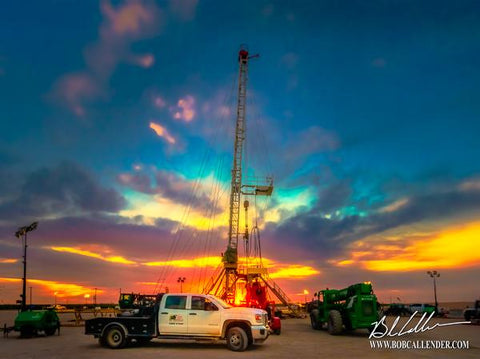 Longhorn 6 - Bob Callender Fine Art oil and gas art