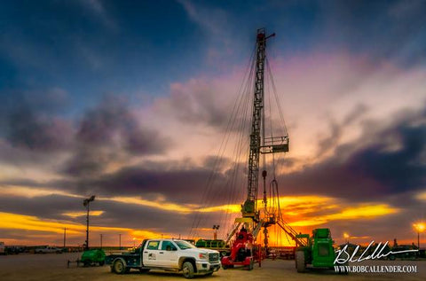 Longhorn 8 - Bob Callender Fine Art oil and gas art