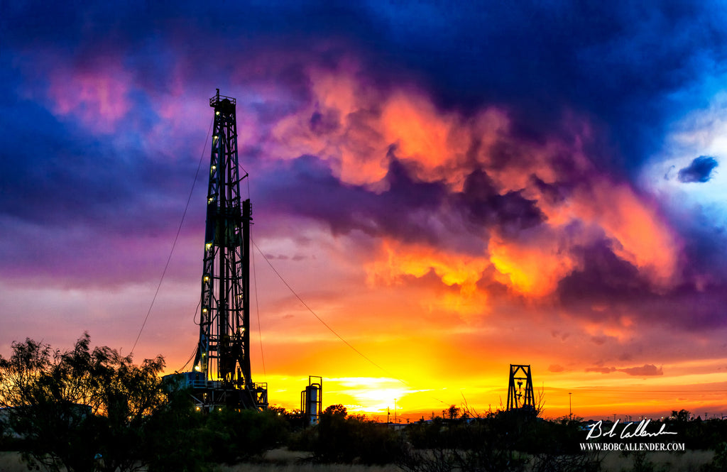 American Oil - Bob Callender Fine Art oil and gas art