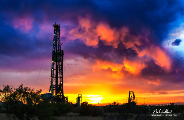 American Oil Top - Bob Callender Fine Art oil and gas art