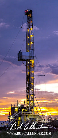 Savannah Sky 2 Artist: Bob Callender - Bob Callender Fine Art oil and gas art
